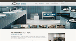 Desktop Screenshot of novatileandstone.com